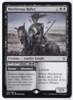 Murderous Rider R Throne of Eldraine 97 LP - Image 1
