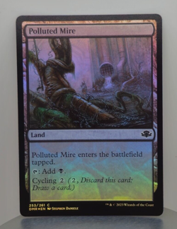 Foil Polluted Mire - DMR - 253/261 - Dominaria Remastered - Image 1