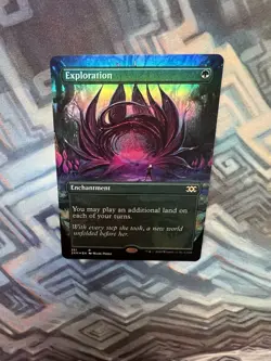 MTG Borderless Foil Exploration NM Unplayed Double Masters - Image 3