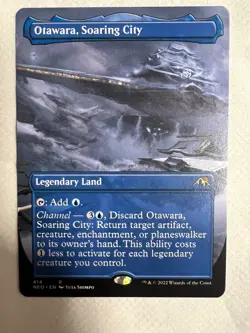 Otawara, Soaring City (Borderless) Kamigawa: Neon Dynasty Regular - Image 1