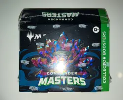 Wizards of the Coast Magic: The Gathering Commander Masters Box - 4 Packs 195166216683 - Image 1