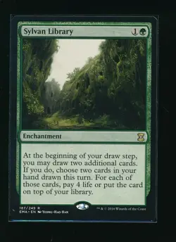 Sylvan Library Eternal Masters 187/249 Magic The Gathering - Image 1