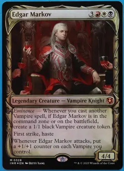 Edgar Markov (Showcase) FOIL Innistrad Remastered MINT (508696) ABUGames - Image 1