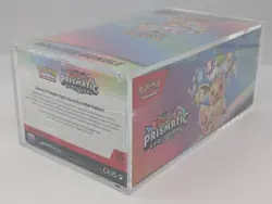 Pokemon SV8.5 Prismatic Evolutions Sealed Booster Bundle Display Case - Image 3