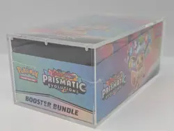 Pokemon SV8.5 Prismatic Evolutions Sealed Booster Bundle Display Case - Image 4