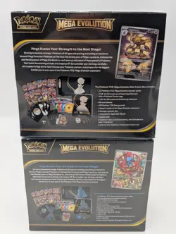 Lot of (2) 2025 Pokemon Mega Evolutions Pokemon Center ETB Boxes Sealed Art Set - Image 2