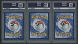 Lot of (3) 2023 POKEMON TCG SVP BLACK STAR PIKACHU/GREY FELT HAT VAN GOGH PSA 9 - Image 2