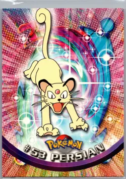 2000 Topps Pokemon TV Animation Edition - #53 Persian (Series 3) - Image 1