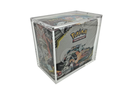 Pokemon TCG: Sun & Moon Cosmic Eclipse Booster Box Sealed w/ Acrylic Case - Image 1