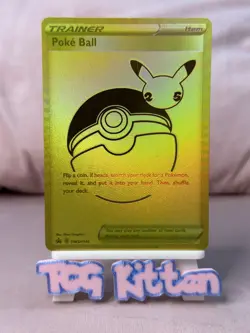 Poke Ball SWSH146 Promo SWSH Black Star Pokemon - TCGKITTEN - Image 1