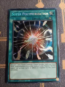 1x Super Polymerization RA03-EN053 Secret Rare First Edition VLP - Image 1