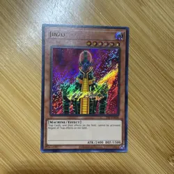 Yuigoh! Jinzo PSV-EN000 Secret Rare Unlimited NM - Image 1