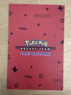 Pikachu Poncho Gengar - Cracked Ice Holo - Team Rocket Card Database - Pokemon - Image 2