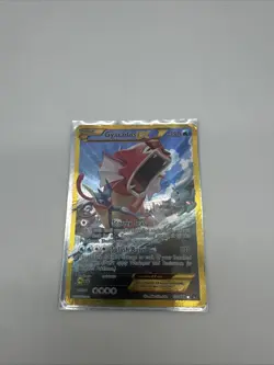 Pokemon TCG Gyarados EX 123/122 XY Breakpoint 2016 Secret Holo Rare Card - Image 1