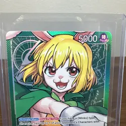 One Piece Tcg Carrot Leader Card Alternate Art Op08-021 English In Hand - Image 5