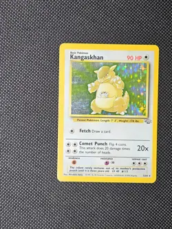 Pokemon TCG Kangaskhan 5/64 Jungle Holo Unlimited Rare Vintage Card - Image 1