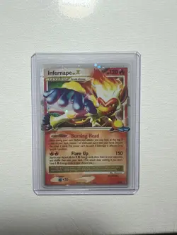 Infernape LV. X DP10 Diamond & Pearl Promo Holo Pokemon Card - Image 1