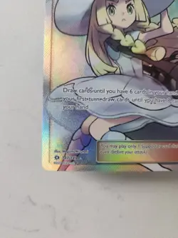 Pokemon TCG Lillie (Full Art) 147/149 Sun And Moon Base Set Holo NM Tcg Card - Image 2