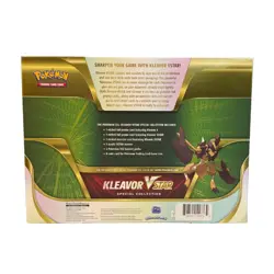 Pokemon TCG Kleavor VSTAR Special Collection Box Sealed 2023 w/ Promo Cards - Image 3
