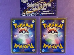 Torchic Mudkip Japanese Pokepark McDonalds Black Star Promo Pokemon Card - Image 2