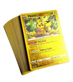 Pokemon Card Lot 100 OFFICIAL TCG Cards 20 Holo + 80 Common/Uncommon/Rare - Image 1