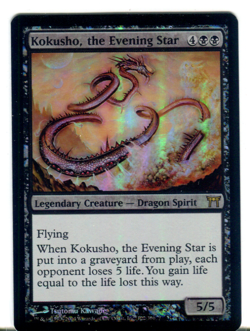 MTG - Kokosho, The Evening Star - Foil - LP/NM - Champion's of Kamigawa! - Image 1
