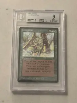 MTG Legends Living Plane BGS 9 Mint Quad + - Image 1