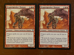 MTG Magic the Gathering Archenemy Dragonspeaker Shaman NM x 2 - Image 1