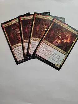 MTG - Thrakkus the Butcher X 4 Regular Uncommon #295 - Image 1