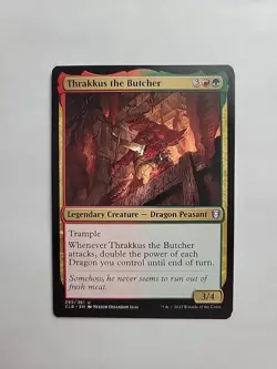 MTG - Thrakkus the Butcher X 4 Regular Uncommon #295 - Image 3