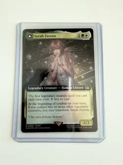 Final Fantasy MTG #0506 Serah Farron Extended Art FOIL NM - Image 1