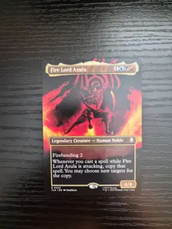 MTG Avatar: The Last Airbender - Fire Lord Azula #334 - Borderless - Image 1