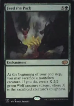 Feed the Pack - Jumpstart 2022: #657, Magic: The Gathering Nm R239 - Image 1