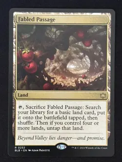 1x MTG Fabled Passage - Bloomburrow (BLB) #252 - Magic the Gathering - Image 1