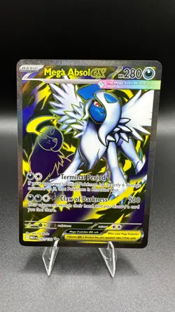 Pokemon Mega Absol ex 161/132 Mega Evolution Ultra Rare UR Full Art TCG Card - Image 1