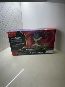 Pokemon TCG Mega Lucario ex Premium Figure Collection Box Factory Sealed NEW - Image 2