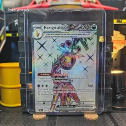 Farigiraf ex Temporal Forces Ultra Rare Pokemon TCG 194/162 SV05 Full Art - Image 1