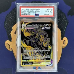 ??PSA 10 GEM MINT 2021 Pokemon Brilliant Stars RAPID STRIKE URSHIFU VMAX TG30 - Image 2