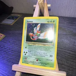 Pokemon Yanma Holographic Neo Discovery 17/75 Never Played - Image 2