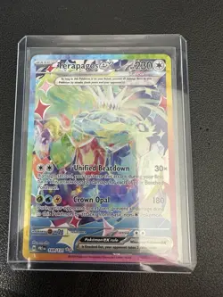 Pokemon Prismatic Evolutions Terapagos ex 169/131 Special Illustration Rare (PRE - Image 3