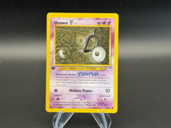 Unown [V] - 1st Edition - 89/105 Neo Destiny - Pokemon TCG - 2002 - Image 1