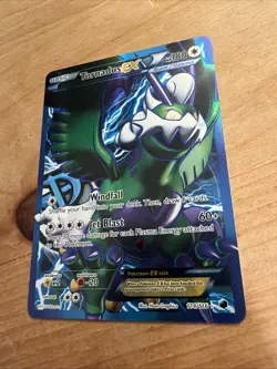 Tornadus EX (Team Plasma) (114 Full Art) 114/116 Plasma Freeze Holo NM - CLEAN!! - Image 2