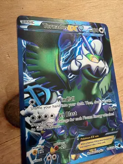 Tornadus EX (Team Plasma) (114 Full Art) 114/116 Plasma Freeze Holo NM - CLEAN!! - Image 3