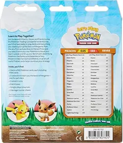 Pokemon TCG Let's Play Pikachu & Eevee Box with 2 Decks - New/Sealed - Image 2