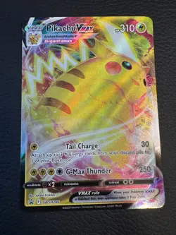 Pokemon TCG Black Star Promo SWSH286 Pikachu VMAX - Image 1