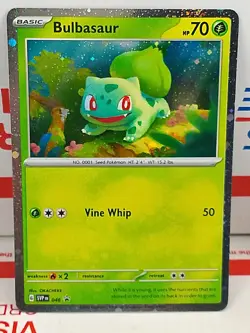 Bulbasaur Charmander Squirtle SVP 046 047 048 Pokemon 151 Promo NM Near Mint - Image 3