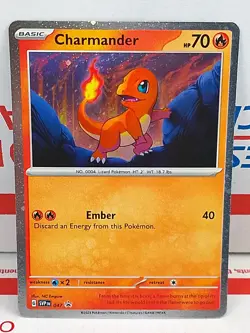 Bulbasaur Charmander Squirtle SVP 046 047 048 Pokemon 151 Promo NM Near Mint - Image 4