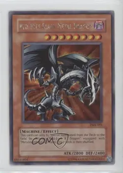 Red-Eyes Black Metal Dragon YuGiOh Forbidden Memories Playstation 1 Promo 2002 - Image 1