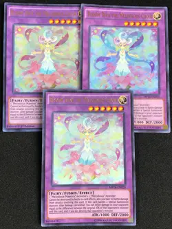 YUGIOH BLOOM DIVA THE MELODIOUS CHOIR CROS-EN040 1ST ULTRA X3 NM - Image 1