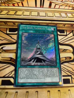 Yugioh Der Grosse Magiebuch Turm ABYR-DE060 Secret Rare - Image 1